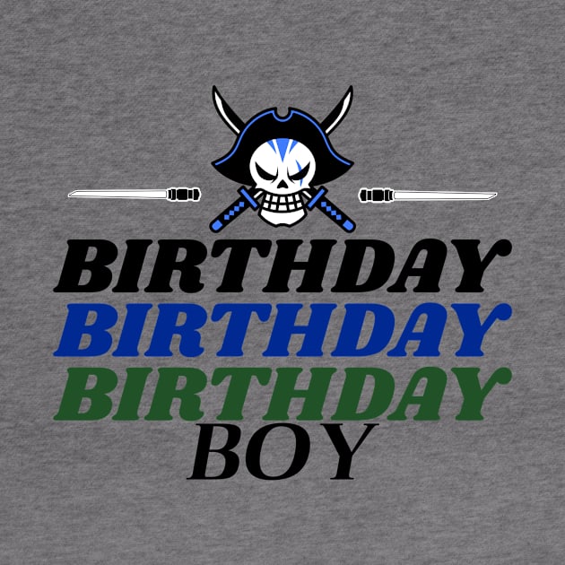 Pirate Birthday Boy by Mountain Morning Graphics